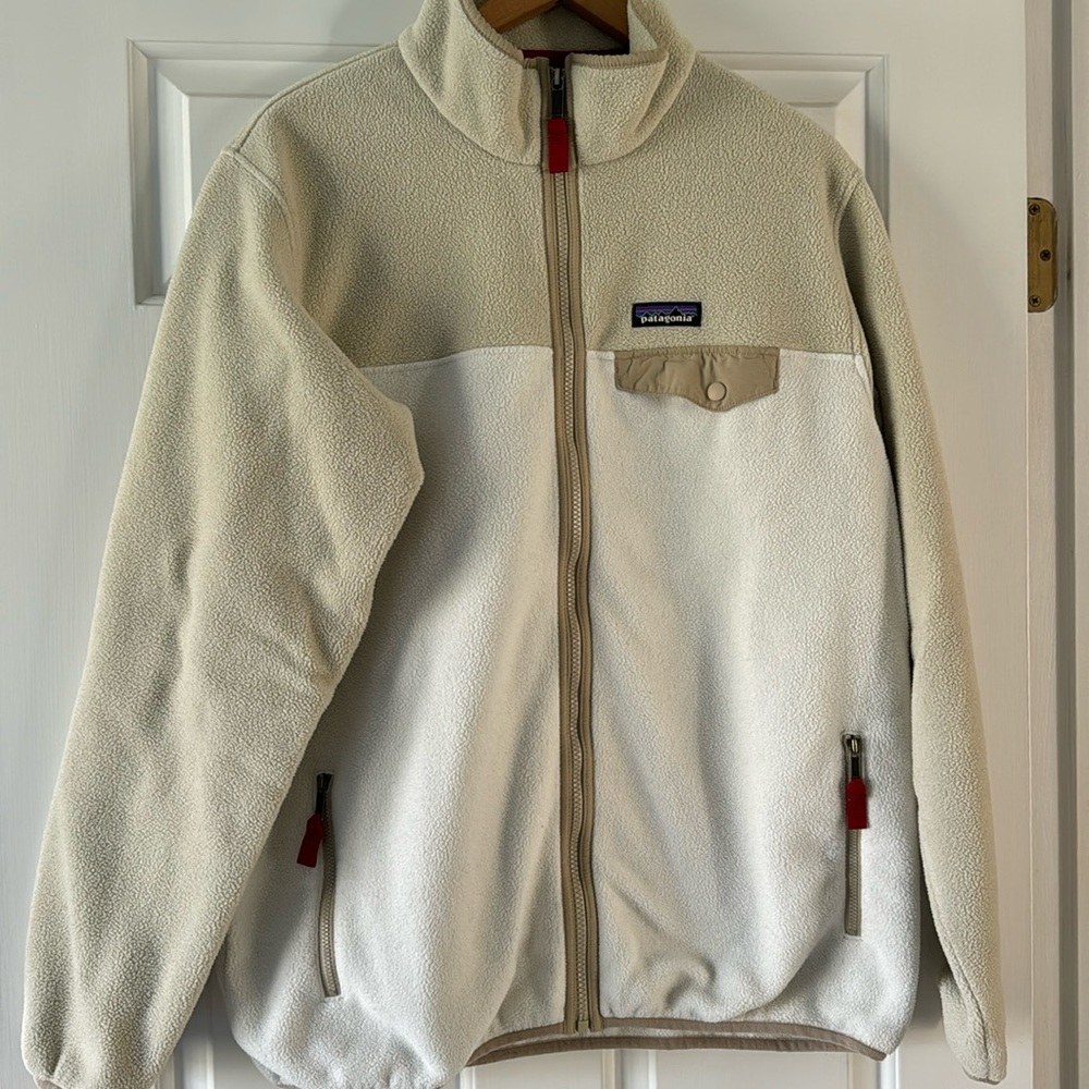 Patagonia Full Zip Two-Tone Fleece